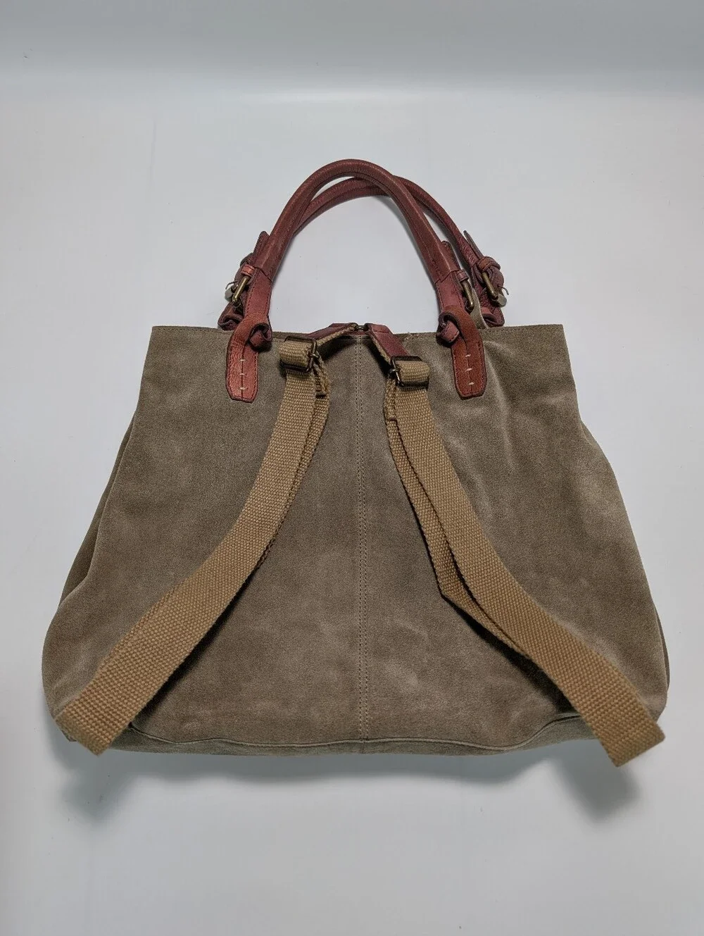 Free People We The Free Carson Convertible Leather Backpack / Tote - Flawed
